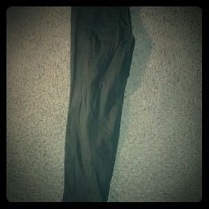 Ripped army green jeans